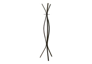 Fleur Espresso Metal Contemporary Style Coat Rack | Ortholuxe Home - Photo 2
