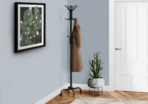 Fleur Black Metal Coat Rack | Ortholuxe Home