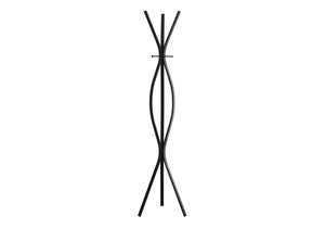 Ines Black Metal Contemporary Style Coat Rack | Ortholuxe Home - Photo 2