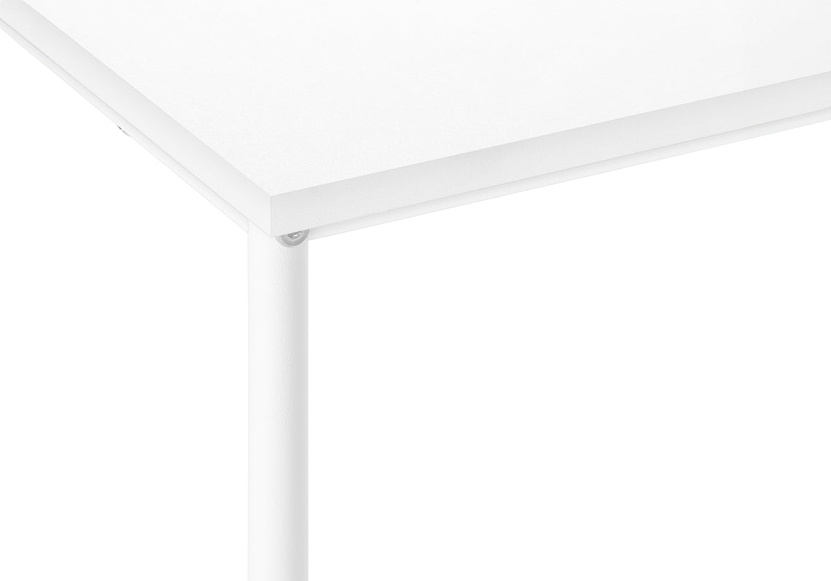 Livia White Metal Accent Table | Ortholuxe Home - Photo 8