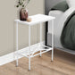Livia White Metal Accent Table | Ortholuxe Home - Photo 2