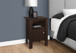 Petra Espresso Night Stand Accent Table | Ortholuxe Home - Photo 2