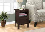 Petra Espresso Night Stand Accent Table | Ortholuxe Home