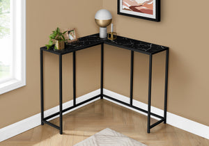 Saskia Black Marble Console | Ortholuxe Home - Photo 2