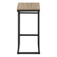 Vera Dark Taupe & Black Metal Accent Table | Ortholuxe Home - Photo 4