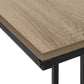 Vera Dark Taupe & Black Metal Accent Table | Ortholuxe Home - Photo 8