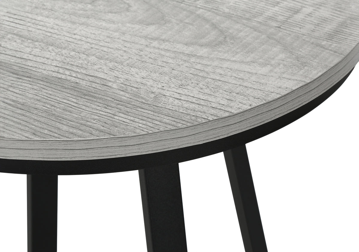 Vera Grey & Black Metal Accent Table | Ortholuxe Home - Photo 8