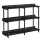 Asher Black Marble & Black Metal Console | Ortholuxe Home - Photo 3