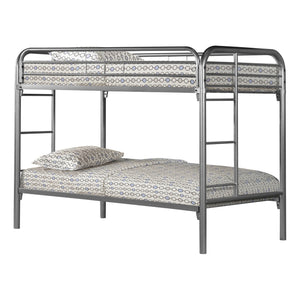 Blake Silver Metal Bunk Bed | Ortholuxe Home - Photo 2