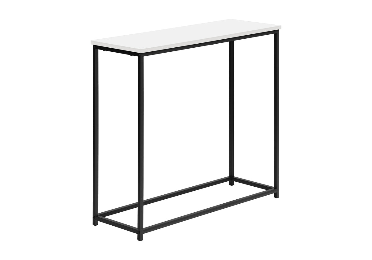 Drake White & Black Metal Console | Ortholuxe Home - Photo 3