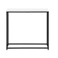Drake White & Black Metal Console | Ortholuxe Home - Photo 6