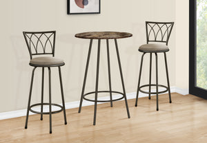 Grant Espresso Marble & Coffee Metal Home Bar | Ortholuxe Home