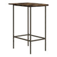 Grant Espresso Marble & Metal Home Bar | Ortholuxe Home - Photo 2