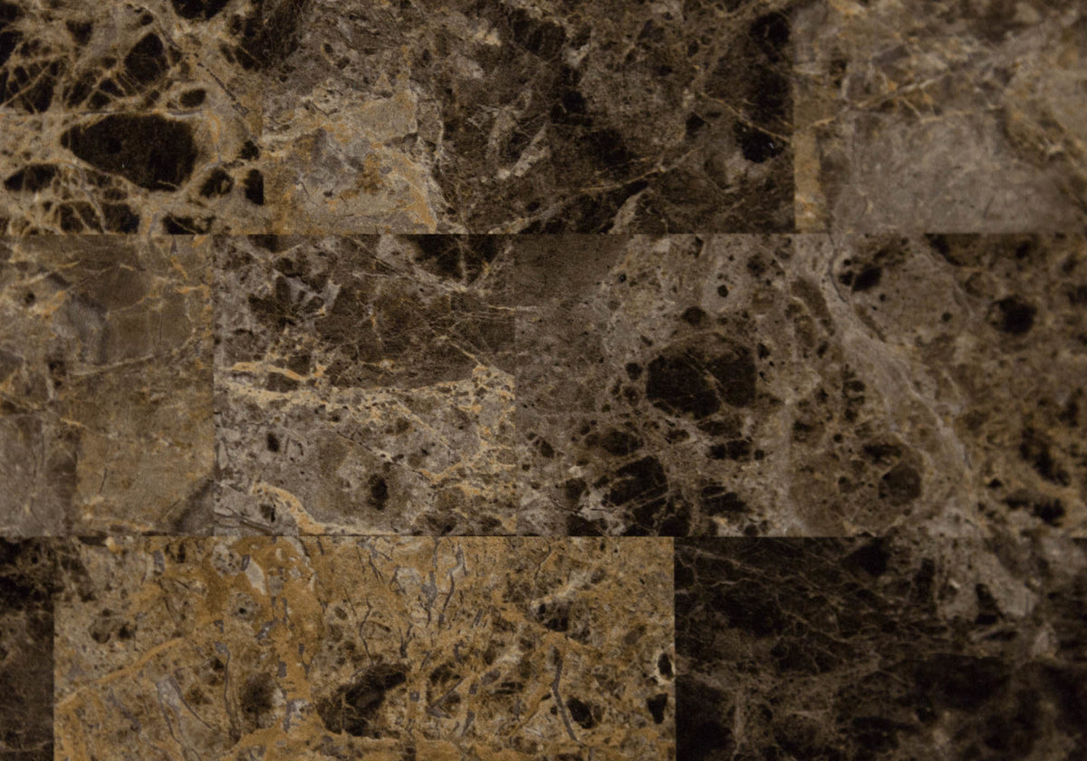 Grant Espresso Marble & Metal Home Bar | Ortholuxe Home - Photo 3