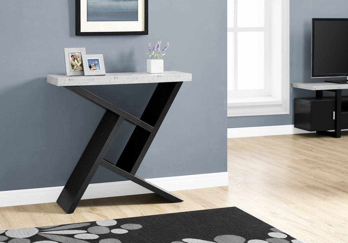 Sterling Black Hall Console | Ortholuxe Home