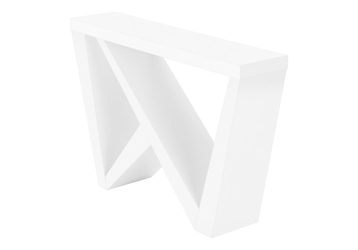 Vance White Hall Console | Ortholuxe Home - Photo 3