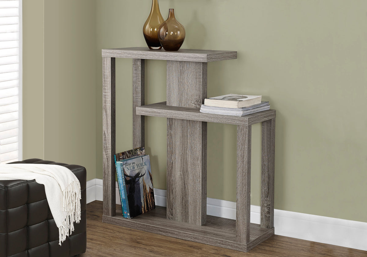 Dante Dark Taupe Hall Console | Ortholuxe Home