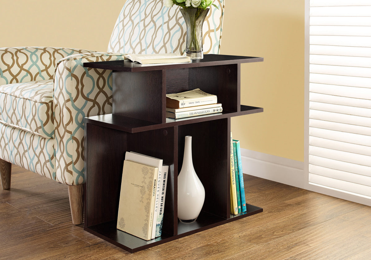 Dante Espresso Accent Table | Ortholuxe Home