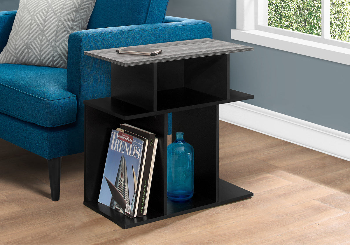 Dante Black Accent Table | Ortholuxe Home