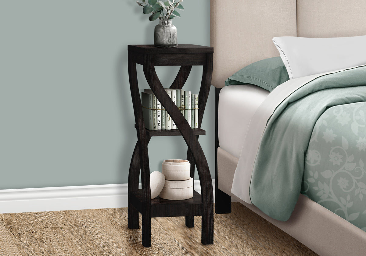 Dante Espresso Accent Table | Ortholuxe Home - Photo 2