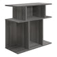 Enzo Grey Accent Table | Ortholuxe Home - Photo 3