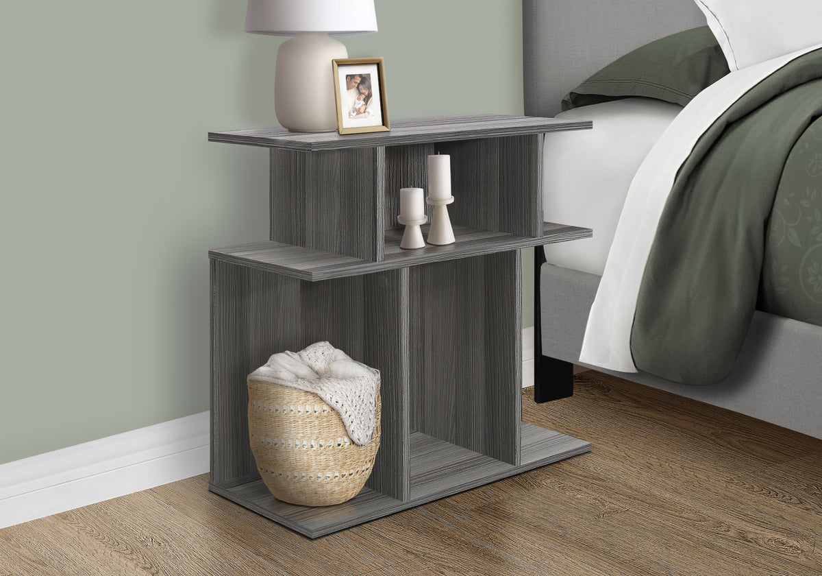 Enzo Grey Accent Table | Ortholuxe Home - Photo 2