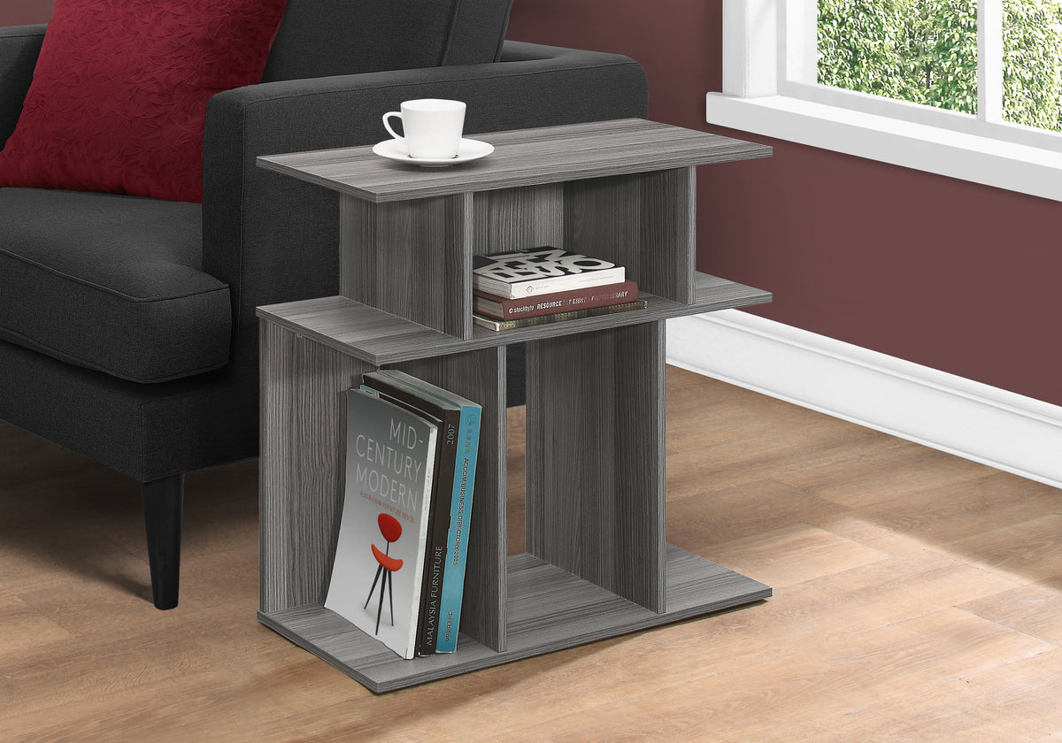 Enzo Grey Accent Table | Ortholuxe Home