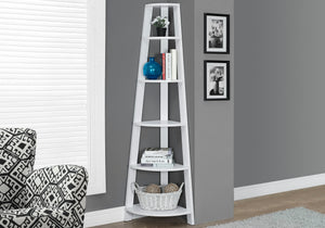 Felix White Corner Accent Etagere | Ortholuxe Home - Photo 2