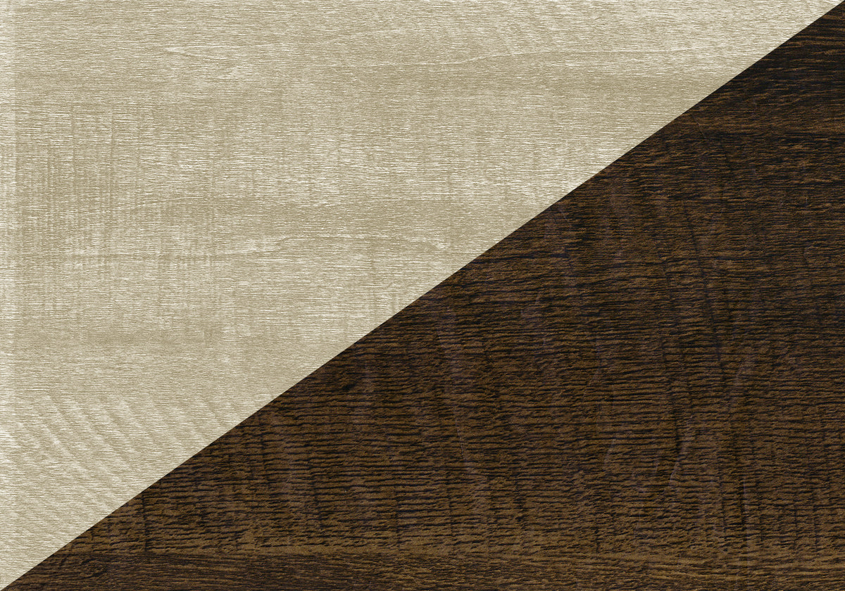 Gio Light Beige & Dark Oak Coffee Table | Ortholuxe Home - Photo 3