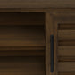Soren Brown Wood-Look TV Stand with 2 Doors | Ortholuxe Home - Photo 8