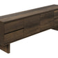 Soren Dark Brown Wood-Look TV Stand | Ortholuxe Home - Photo 2