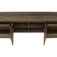 Soren Dark Brown Wood-Look TV Stand | Ortholuxe Home - Photo 6