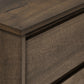 Soren Dark Brown Wood-Look TV Stand | Ortholuxe Home - Photo 7