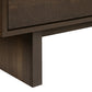 Soren Dark Brown Wood-Look TV Stand | Ortholuxe Home - Photo 9