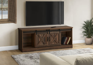 Wolfe Brown Reclaimed-Look TV Stand | Ortholuxe Home
