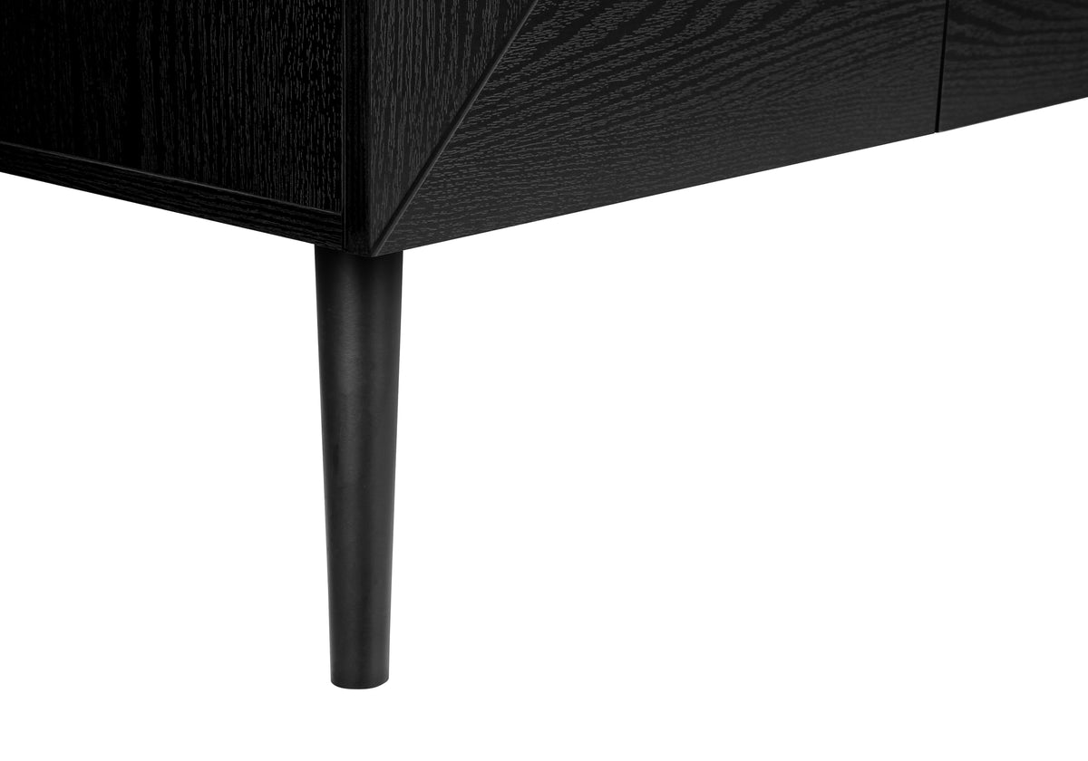 Alder Black Wood-Look TV Stand with Storage | Ortholuxe Home - Photo 9