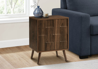 Elm Dark Walnut End Table | Ortholuxe Home