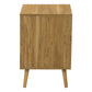 Hazel Light Walnut End Table | Ortholuxe Home - Photo 5