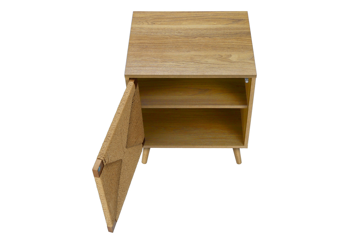 Hazel Light Walnut End Table | Ortholuxe Home - Photo 7