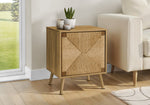 Hazel Light Walnut End Table | Ortholuxe Home