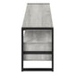 Linden Grey Reclaimed Wood-Look TV Stand | Ortholuxe Home - Photo 4