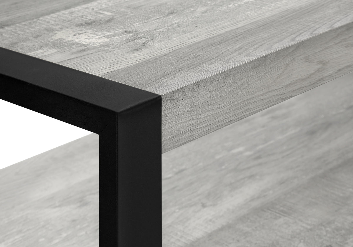 Linden Grey Reclaimed Wood-Look TV Stand | Ortholuxe Home - Photo 7