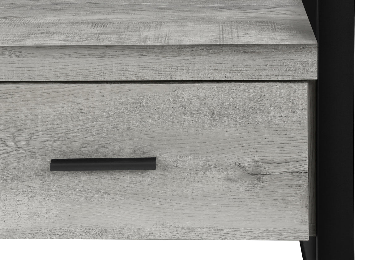 Linden Grey Reclaimed Wood-Look TV Stand | Ortholuxe Home - Photo 8