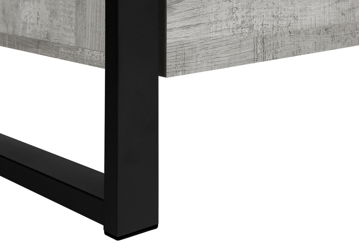Linden Grey Reclaimed Wood-Look TV Stand | Ortholuxe Home - Photo 10