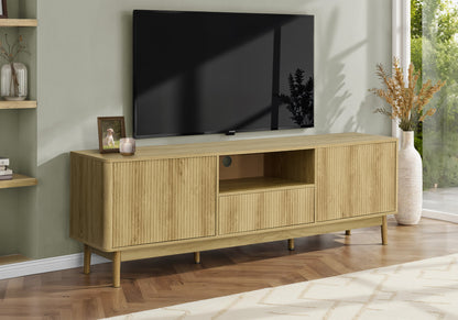 Maple Light Walnut TV Stand | Ortholuxe Home