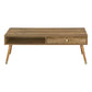 Maple Walnut Mid-Century Coffee Table with A Drawer | Ortholuxe Home - Photo 4