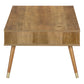 Maple Walnut Mid-Century Coffee Table with A Drawer | Ortholuxe Home - Photo 5