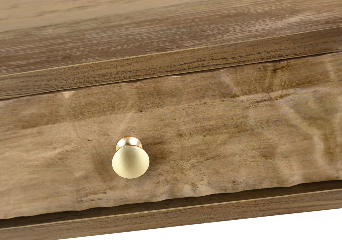 Maple Walnut Mid-Century Coffee Table with A Drawer | Ortholuxe Home - Photo 9