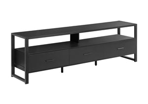 Oakley Black Metal TV Stand | Ortholuxe Home - Photo 2