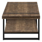 Rowan Brown Reclaimed Wood-Look Coffee Table | Ortholuxe Home - Photo 4
